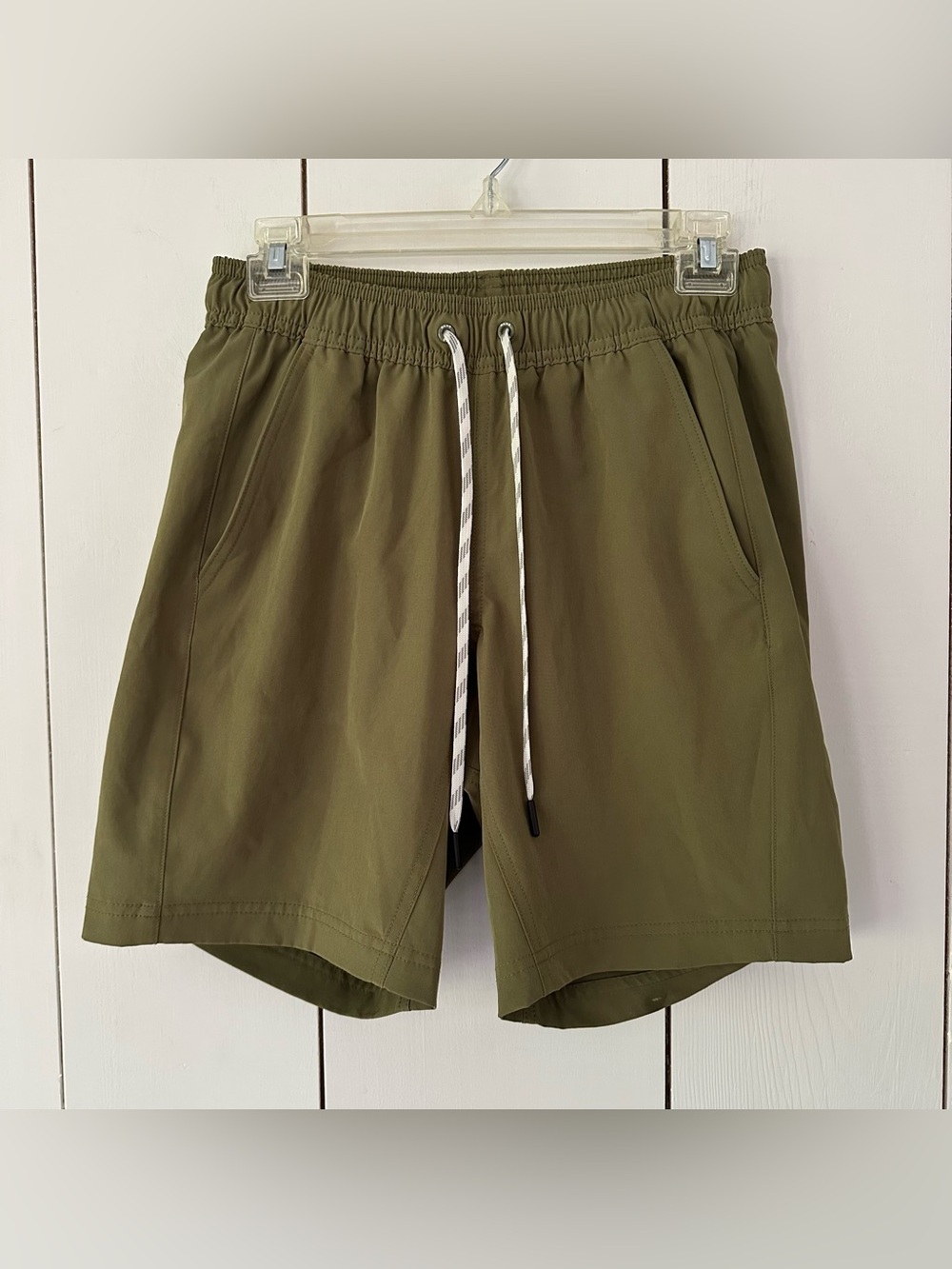 Alaskan Hardgear by Duluth Trading Co Swim Shorts Sz S Military Green